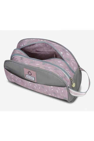 Bolsa de higiene Enjoy a Beautiful Day Enso - Lilás e cinzento