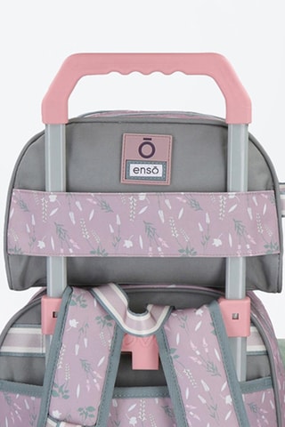 Bolsa de higiene Enjoy a Beautiful Day Enso - Lilás e cinzento