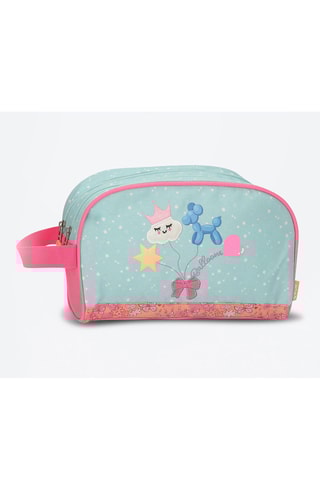 Bolsa de higiene Enso Balloons - Azul-celeste e rosa