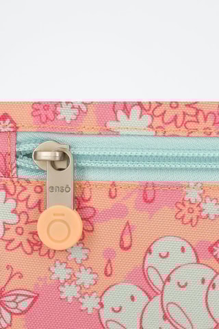 Estojo Enso Balloons - Azul-celeste e rosa