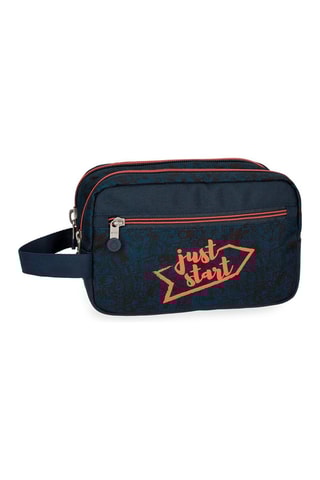 Bolsa de higiene - Azul e laranja