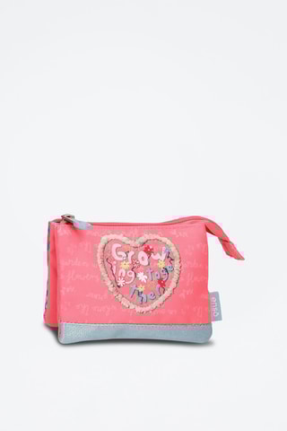 Estojo - Rosa e azul