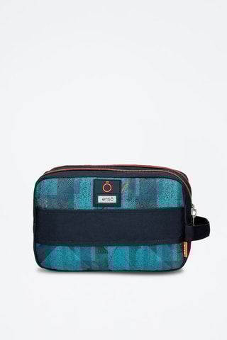 Bolsa de higiene - Turquesa e preto