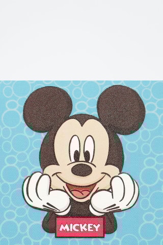 Estojo Mickey Mouse Disney - Azul-celeste e cinzento