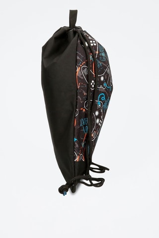 Saco de desporto Preto e azul