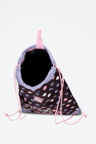 Saco de desporto Azul-escuro e rosa