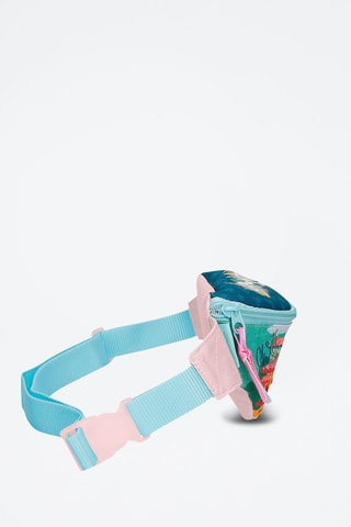 Bolsa de cintura Encanto Disney Turquesa e rosa