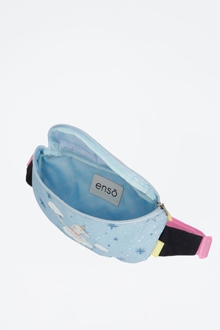 Bolsa de cintura Dreams Come True Enso - Azul-celeste e rosa