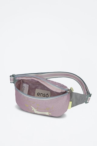 Bolsa de cintura Enjoy a Beautiful Day Enso - Lilás e cinzento