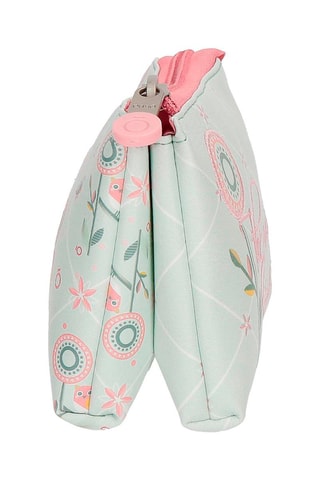 Porta-moedas Cinzento e rosa