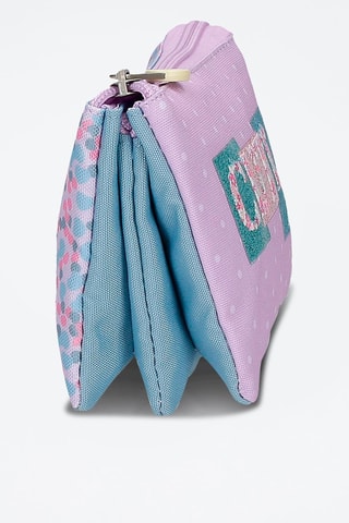 Porta-moedas Cute Girl Enso - Violeta e azul