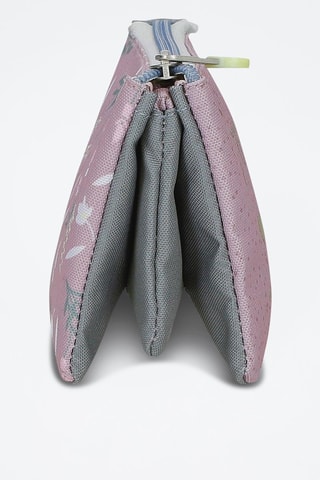 Porta-moedas Enjoy a Beautiful Day Enso - Lilás e cinzento