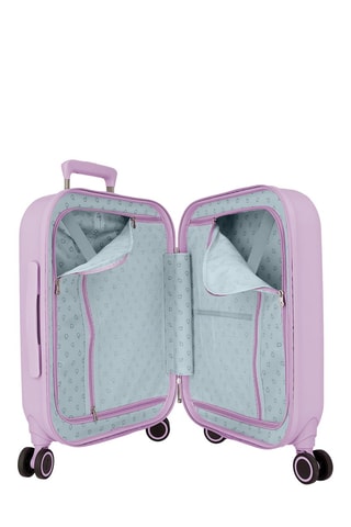 Mala de cabine Stitch Lilo e Stitch Disney - Lilás - 55 cm