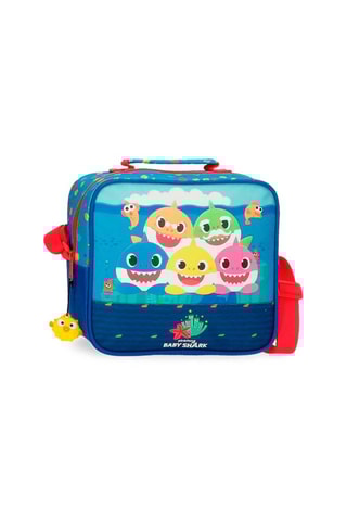 Nécessaire Baby Shark - Azul e vermelho