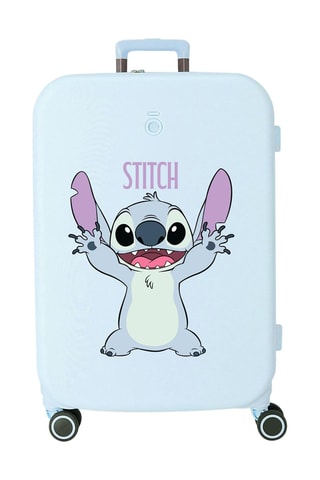 Mala média Stitch Lilo e Stitch Disney - Turquesa - 70 cm