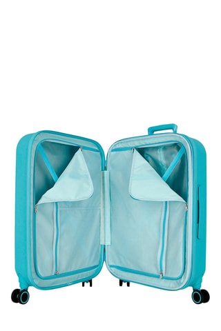 Mala média Stitch Lilo e Stitch Disney - Turquesa - 70 cm