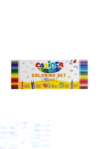 Conjunto para colorir - 65 peças - A partir dos 3 anos
