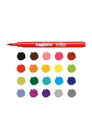 20 canetas de feltro Super-Brush