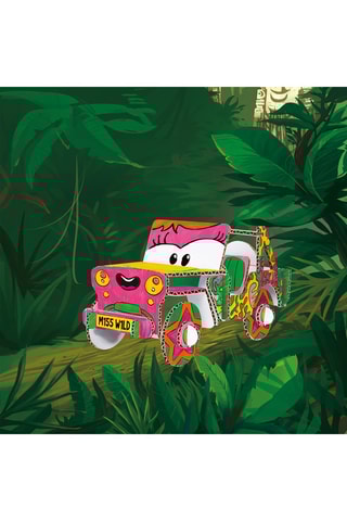 Carro para colorir e 10 canetas de feltro - A partir dos 4 anos