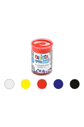 24 frascos de tinta guache - A partir dos 3 anos