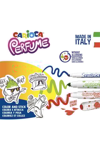 Caixa canetas de feltro perfumadas - 30 canetas de feltro