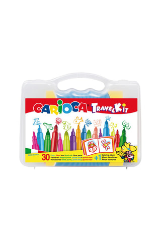 Caixa de transporte para 30 canetas de feltro