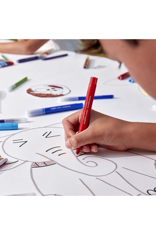 12 canetas de feltro - 6 mm