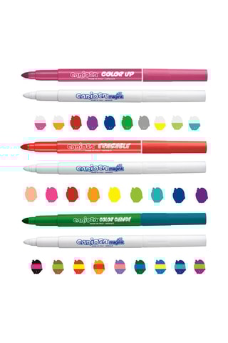 30 canetas de feltro Magic Color Up apagáveis