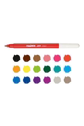 18 canetas de feltro Joy