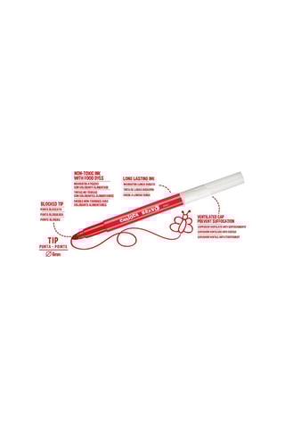 Balde canetas de feltro Bravo - 60 peças