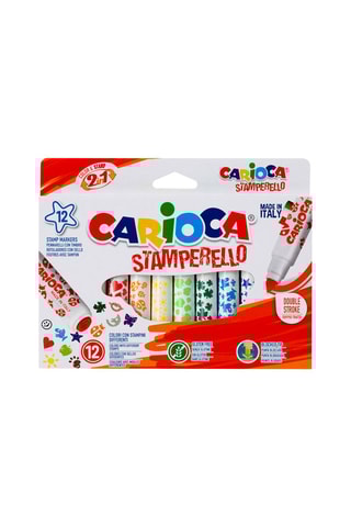 12 canetas de feltro - 12 tintas