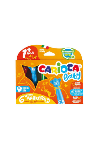 6 canetas de feltro Baby - A partir de 1 ano