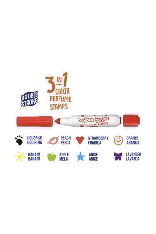 8 canetas carimbo perfumadas