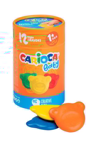 12 lápis de cor Baby - A partir de 1 ano