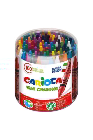 100 lápis de cera - A partir dos 3 anos