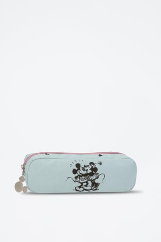 Estojo Mickey e Minnie Disney - Turquesa