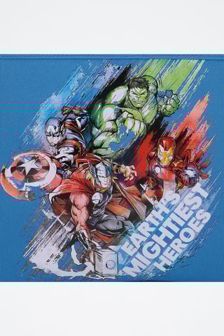 Estojo Os Vingadores Marvel - Azul-cobalto e vermelho