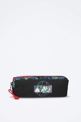 Estojo Captain America Os Vingadores Marvel - Preto