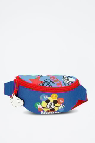 Bolsa de cintura Mickey Disney - Azul e vermelho