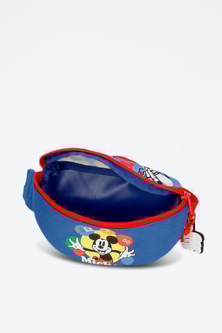 Bolsa de cintura Mickey Disney - Azul e vermelho