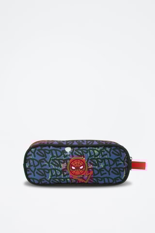 Estojo Spider-Man Os Vingadores Marvel - Vermelho e azul-marinho 