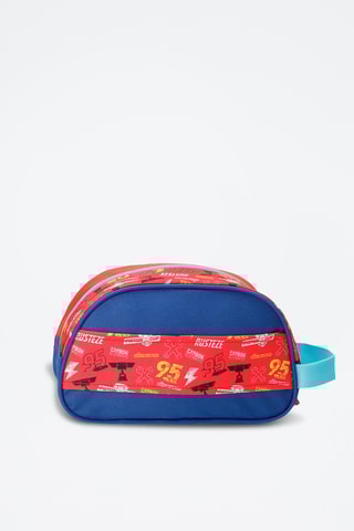 Estojo de higiene Flash McQueen Cars Disney Pixar - Vermelho e azul-cobalto