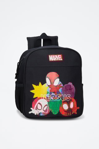 Mochila Spidey e os seus amigos extraordinários Marvel - Preto e vermelho