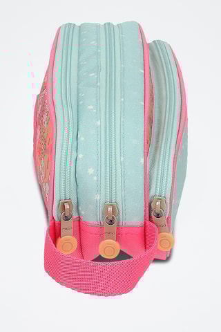 Estojo - Rosa e verde-água