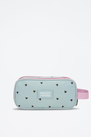 Estojo de higiene Mickey e Minnie Disney - Turquesa