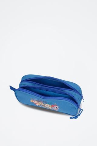 Estojo Patrulha Pata - Azul-real e vermelho