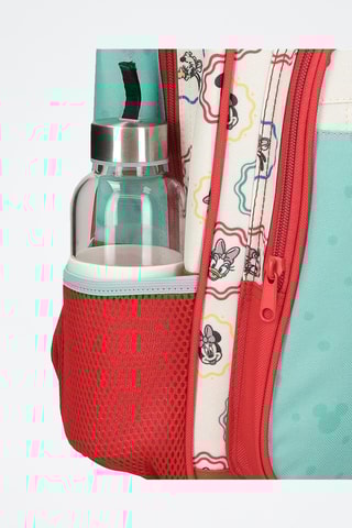 Mochila Mickey Disney - Verde-água e vermelho