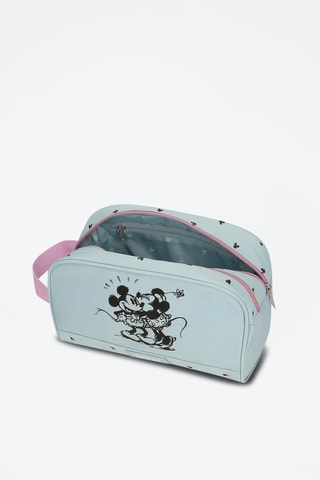 Estojo de higiene Mickey e Minnie Disney - Turquesa