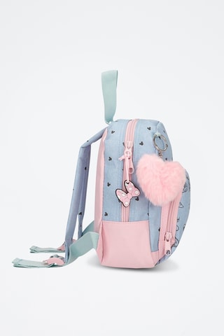 Mochila Minnie Disney - Azul-claro e rosa