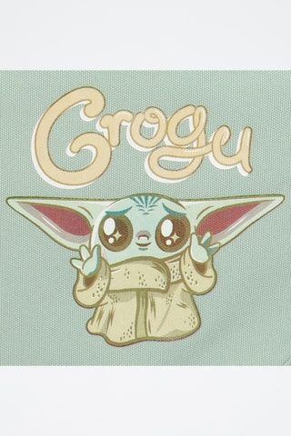 Mochila Grogu The Mandalorian Star Wars - Verde-claro
